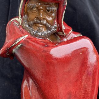 Foshan Shiwan pottery master works- Bodhidharma  石湾陶艺公仔大师 刘泽棉 作品 达摩